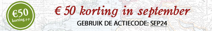 €50 korting in september. Gebruik de actiecode: SEP24