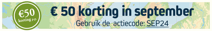 €50 korting in september. Gebruik de actiecode: SEP24.