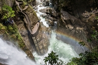 Pailon Del Diablo waterval Ecuador