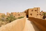 Ushaiger dorp Saoedi-Arabie