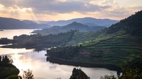 Lake Bunyonyi Oeganda Uganda