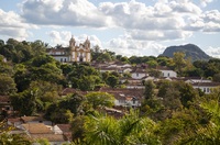 Tiradentes dorpje kerk Brazilie