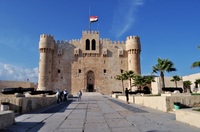 Qaitbay citadel Alexandrie Egypte