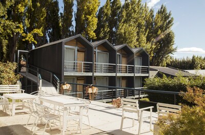 Terrace, Jardin Accommodation, hotel in Calafate, Argentina