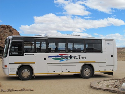 Fietsreis Zuid afrika bus vervoersmiddel Djoser 