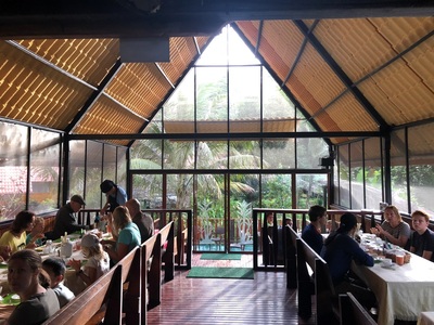 Restaurant Yacuma lodge jungle Ecuador