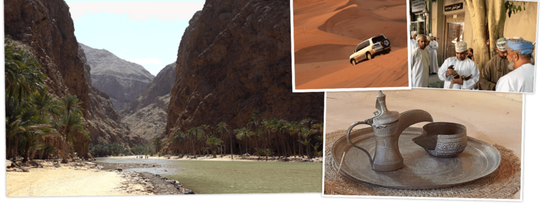 Overzicht Oman rondreizen van Djoser